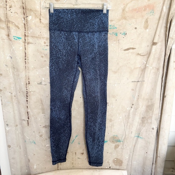 Lululemon Wunder Under Hi-Rise Tight 28", Mineral Deposit Lunar Eclipse Royal - Picture 2 of 4